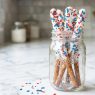 Patriotic Dipped Pretzel Rods recipe