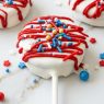 Patriotic Oreo Pops