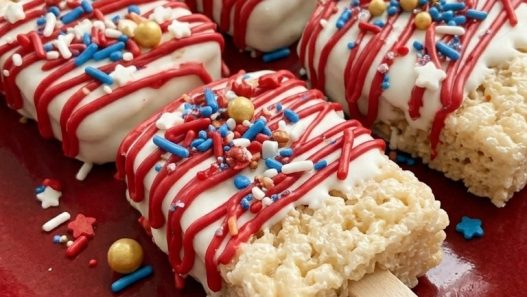 rice krispie pops close up
