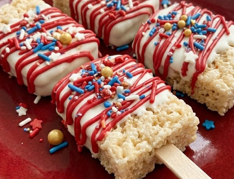 rice krispie pops close up