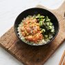 cauliflower rice tuna bowl