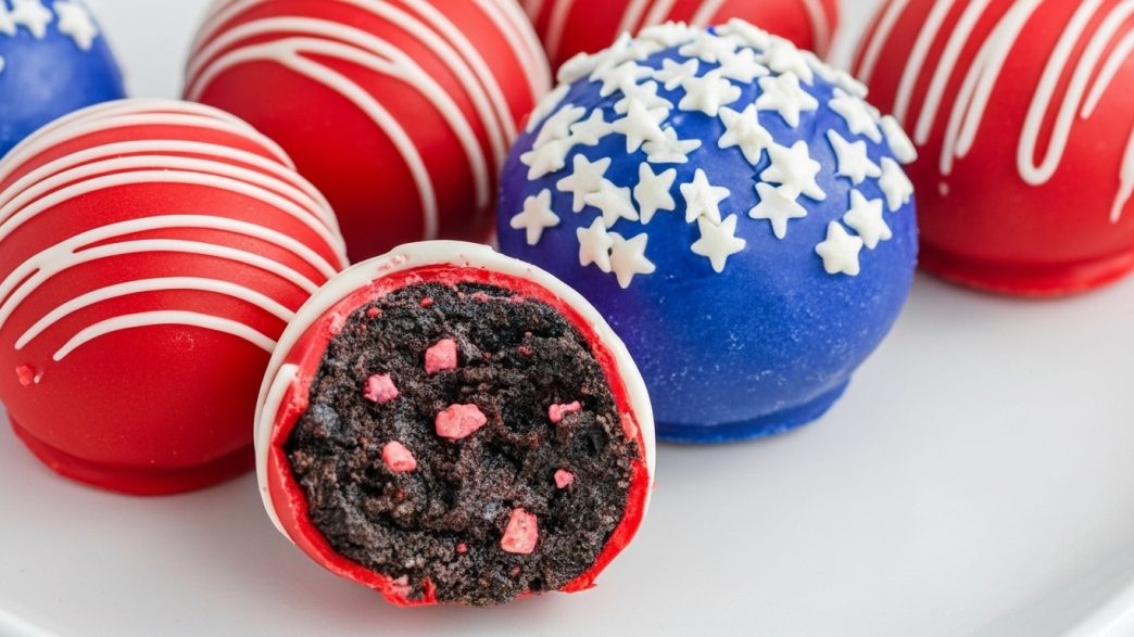 firecracker oreo truffles