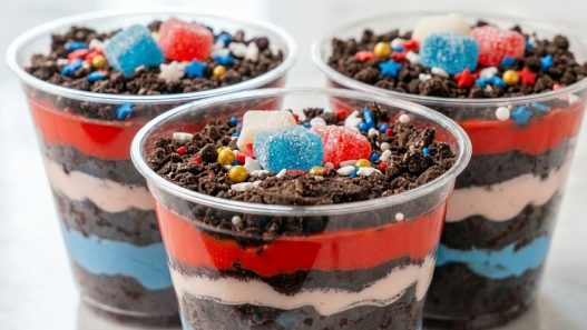 patriotic dirt cups recipe