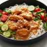 thai chicken noodle bowl