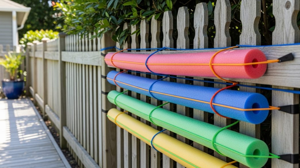 diy pool noodle storage ideas