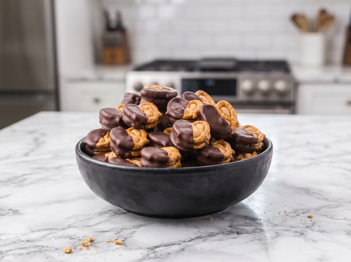 peanut butter chocolate pretzels recipe
