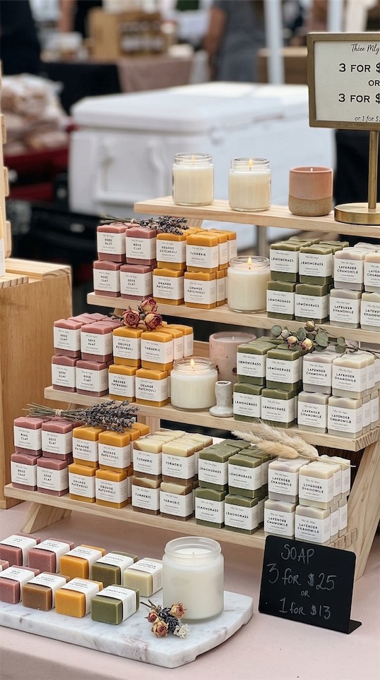homemade soaps Farmstand Ideas To Sell