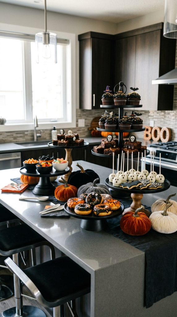 dessert display for halloween