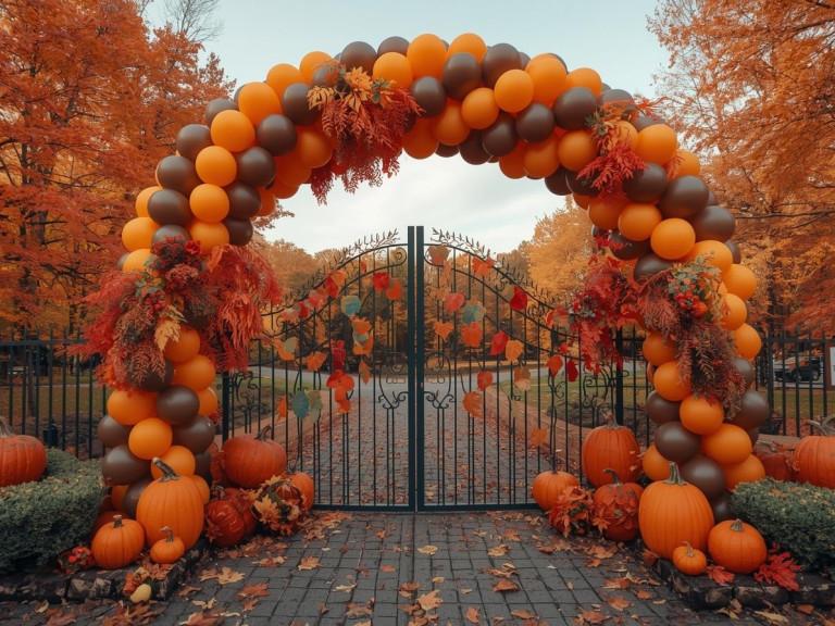 vintage halloween arch