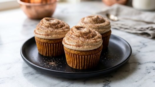 Chai Latte Pumpkin Cupcakes recipe