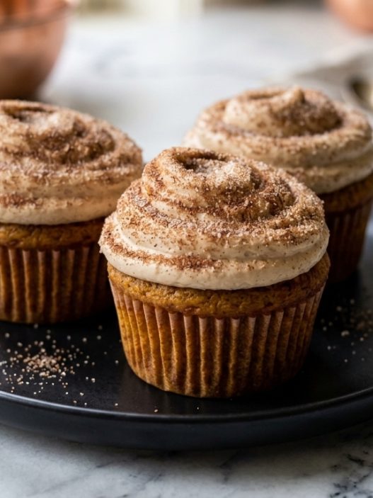 Chai Latte Pumpkin Cupcakes recipe