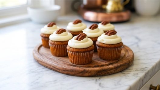 cheesecake pumpkin spice cupcakes