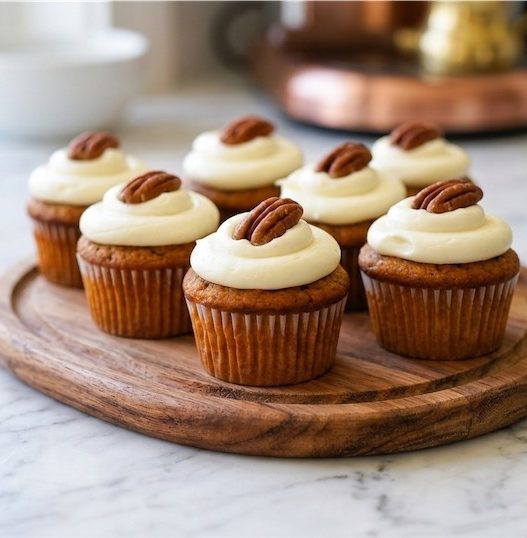 cheesecake pumpkin spice cupcakes