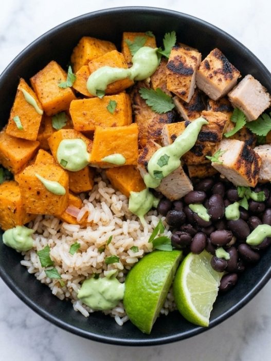 chicken burrito bowl recipe