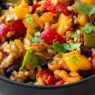 fajita chicken rice bowl recipe