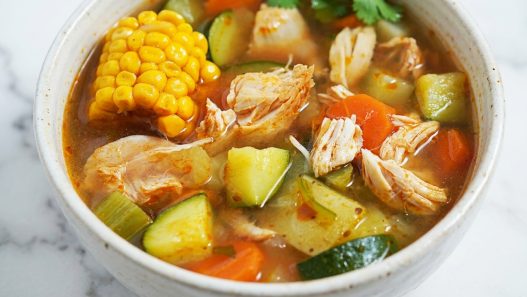mexican soup with corn