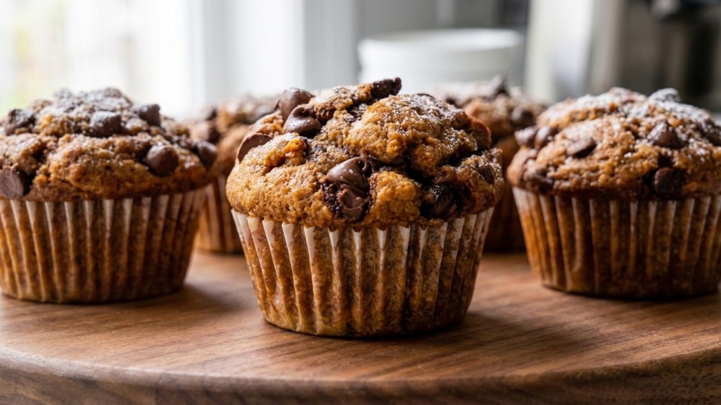 pumpkin spice chocolate chip cupcakes