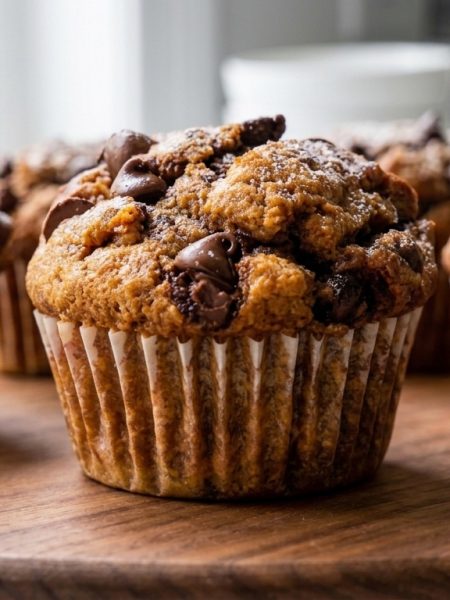 pumpkin spice chocolate chip cupcakes