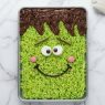 Giant Frankenstein Rice Krispie Treat Cake