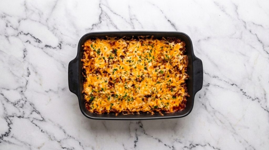Easy Taco Casserole with Rice