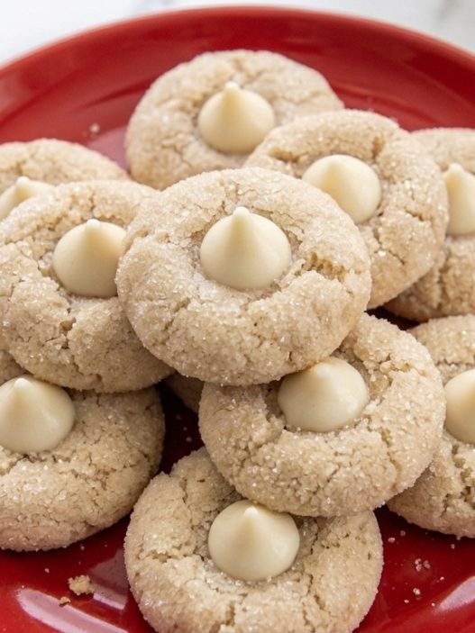 Eggnog Thumbprint Cookies recipe