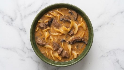 One-Pot Beef Stroganoff Soup recipe