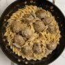 One Pot Meatball Stroganoff