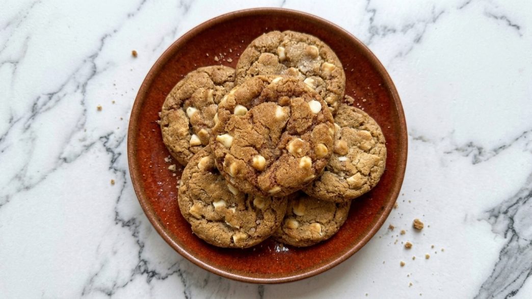 White Chocolate Gingerbread Cookies recipe