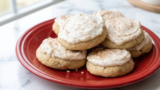 festive eggnog cookies recipe