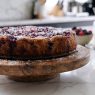 spiced cranberry festive cake recipe